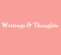 Thoughts In Words